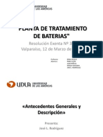 Planta de Tratamiento de Baterias Grupo 4