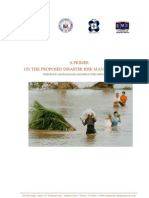 Primer on Disaster Risk Management Bill