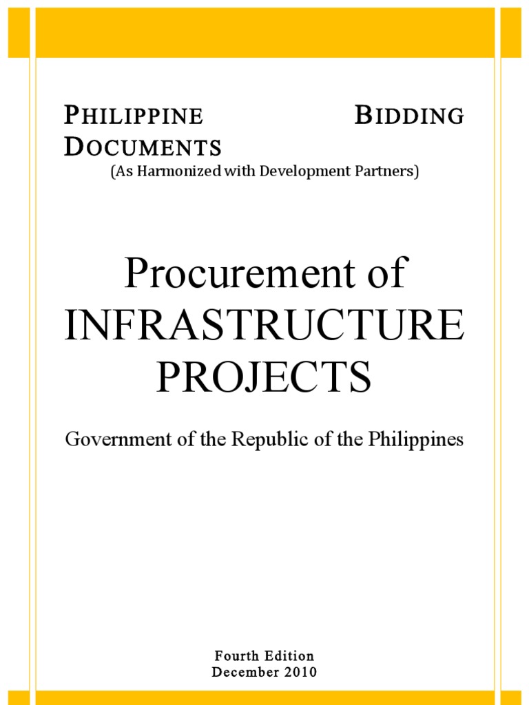 Philippine Bidding Docx On Infrastructure Projects | PDF | Joint ...