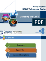 A Detail Insight of SEBI Takeover Code