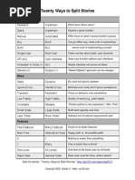 Twenty Ways To Split Agile Stories PDF