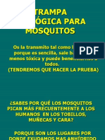 Trampa Ecologica para Mosquitos