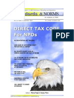 Norms: Direct Tax Code For Npos