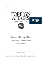 Europe After Crisis