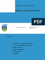 UCD Orientation Programme Buildings & Services Overview