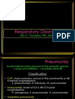 Respiratory Disorders: Nio C. Noveno, RN, MAN