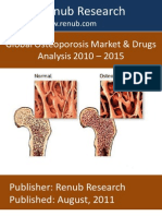Renub Research: Global Osteoporosis Market & Drugs Analysis 2010 - 2015