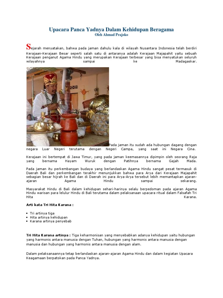 Makalah Agama Hindu Tentang Manusa Yadnya Contoh Makalah