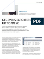 Gegevens Exporteren Uit TOPdesk