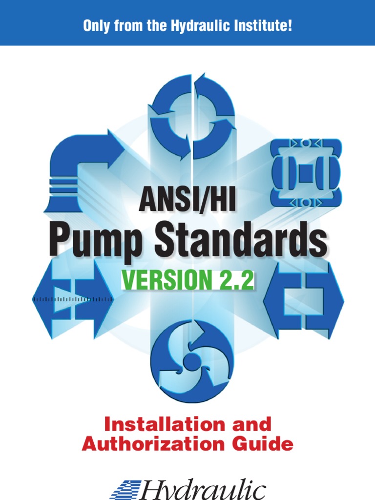 ANSI HI Version22Guide Pump Installation Programs)