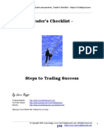 Traders Checklist