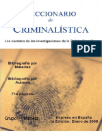 Diccionario Criminalística