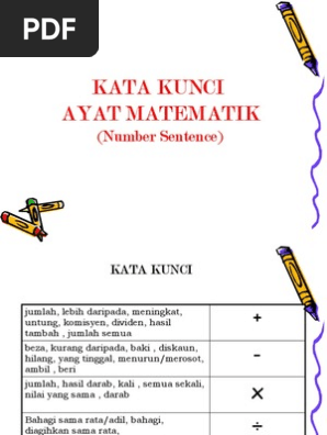 Rumus Matematik Pdf