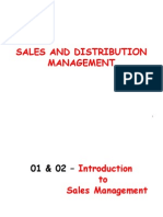 01 & 02 - Introduction To Sales Management
