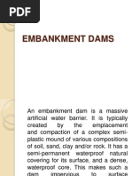 Embankment Dams Ppt
