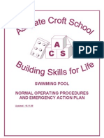 Swimming Pool Normal Operating Procedure and Emergency Action Plan