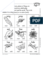 Nouns Verbs