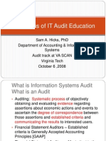 the-status-of-it-audit-education3432.ppt