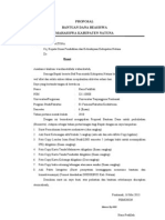 Surat Permohonan, Surat Pernyataan, Dan Proposal Natuna 2013