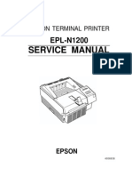 Epson EPL-N1200 Service Manual