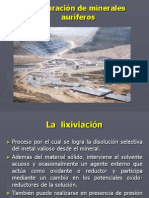 Cianuracion de Minerales de Oro