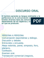 Tipos de Discurso