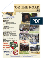 July 2013 One For The Road Newsletter