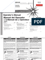 Lincoln AC 225 & AC/DC 225/125 Operators Manual