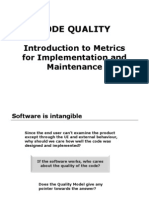 CSIS0403 L8 Code Metrics