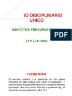 Codigo Disciplinario Unico Ppto 1