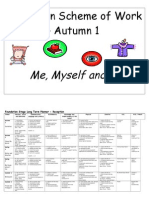 Medium Term Planning - Me, Myself and I