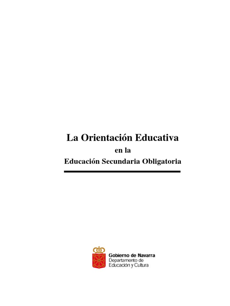 Orientacion | PDF | Evaluación | Plan de estudios