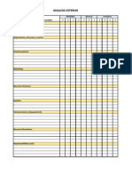 Matriz de Plan Estratégico