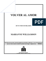 Un Curso de Milagros Volver Al Amor - Williamson, Marianne
