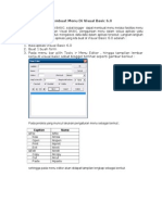 Membuat Menu Di Visual Basic 6