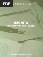 Escrita, Percursos de investigação