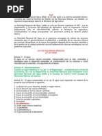 ley de recursos hídricos - ANA-monografia