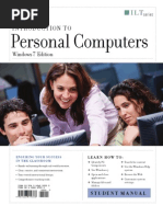 Introduction To Personal Computers, Windows 7 Edition