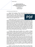 Contoh Proposal Penelitian Skripsi PROGRAM STUDI FISIKA 19-9-2007