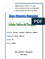 Arboles Nativos Del Paraguay