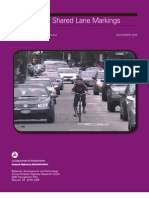 Evaluation of Shared Lane Markings: Publication No. Fhwa-Hrt-10-041 December 2010