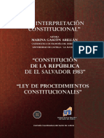 La Interpretación Constitucional - Marina Gascón (2a. Edición)