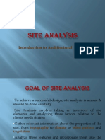 Site Analysis