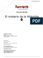 Berlitz Charles - El Misterio de La Atlantida