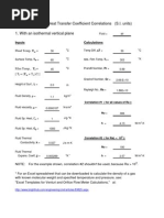 3DD637 Excel-template Natural-convection Vertical-plane Si Units