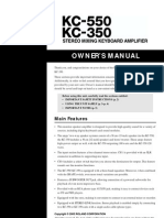 ROLAND Kc350 Doc Manual