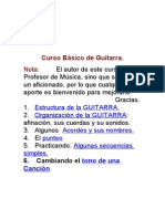 Curso Básico de Guitarra Con Canciones de La Liturgia Católi