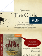 Quranomics: The Crisis "Krisis Manalagi Yang Engkau Dustakan?"