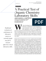 Springer - Jchedr 010104 - A Practical Test of Organic Chemistry Laboratory Skills