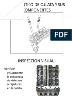 Diagnostico de Culata y Sus Componentes